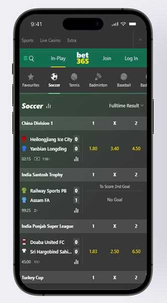 Додаток Bet365