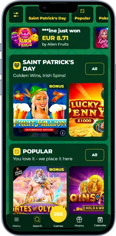 Слоти в казино Pokerbet