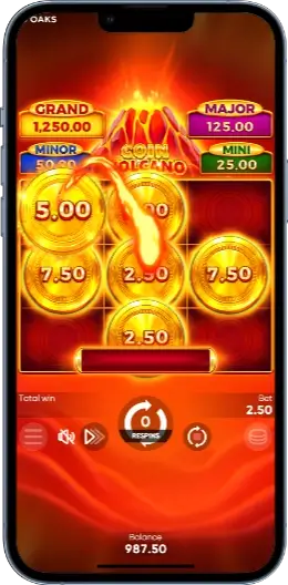 Coin Volcano Большой выигрыш