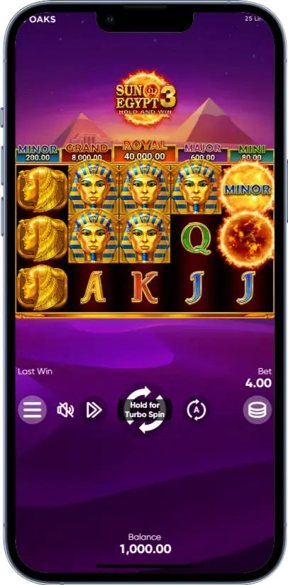 Sun Of Egypt 3 Дизайн