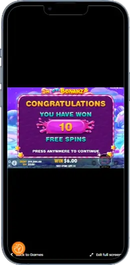 Sweet Bonanza Выигрыш