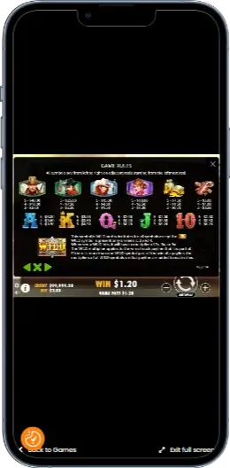 Wild West Gold Таблица выплат