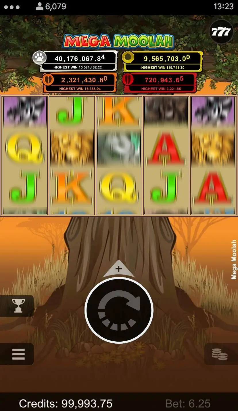 Mega Moolah Игра